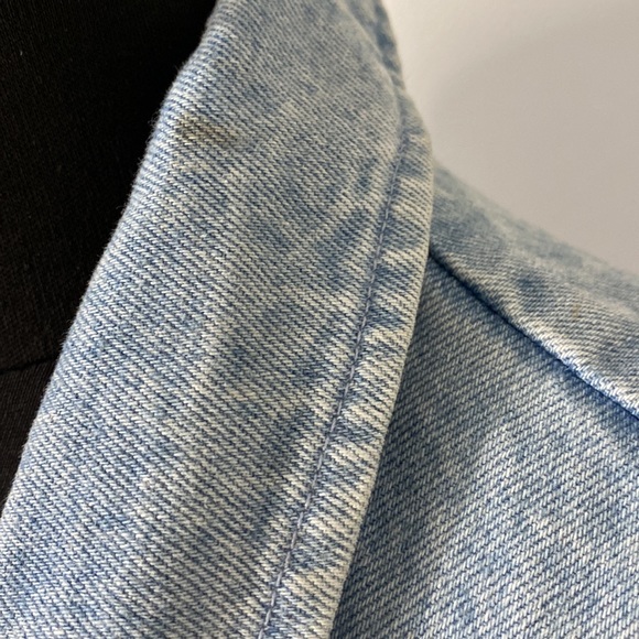 Forenza long  denim coat vintage size M - Picture 5 of 12